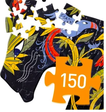 Puzz’Art – Panther – 150 Pcs – DJ07659 – DJECO – Image 5