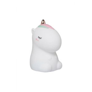Veilleuse tactile Little L Licorne blanche – UNBLANCM