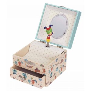 Boite à Musique Cube Phosphorescent Circus