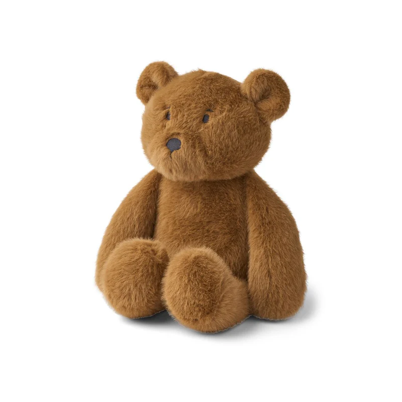 Peluche veilleuse musicale – Hattie bear Golden caramel – Image 4