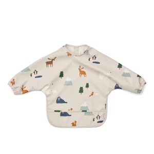 Bavoir à manches Merle – Polar