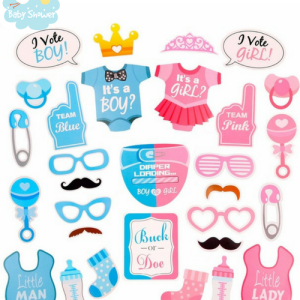12 accessoires photobooth pour animer votre baby shower