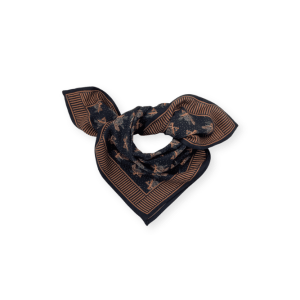 SMALL FOULARD MANIKA | Ananas Charbon