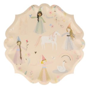 8 assiettes princesses
