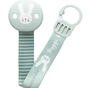 Attache-sucette Hygge avec ruban Vert
