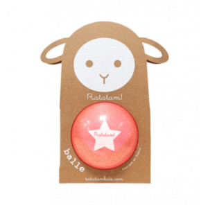 BALLON MOUTON | Rose pailleté 10cm