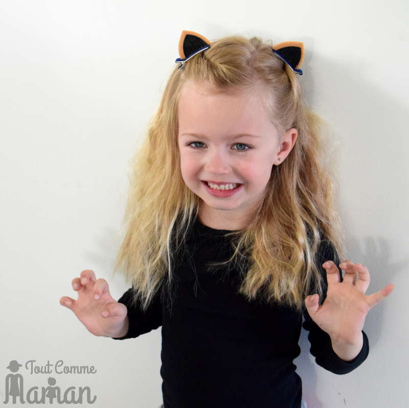 Lot de 2 barrettes CHAT