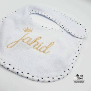 Bavoir bébé personnalisé