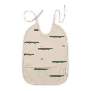 Bavoir crocodiles sans manches