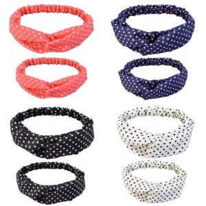 Duo bandeau RETRO pois