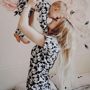 Pyjama PANDA maman et bébé <<<<>>>>