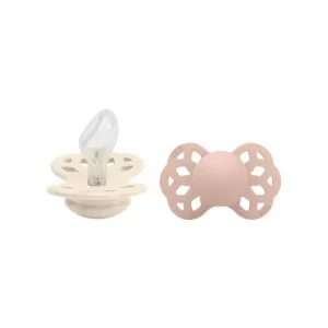 TETINES BIBS INFINITY SILICONE T2 | Ivoire et Blush