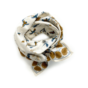 BIG FOULARD LATIKA | Cerisier Fleur de vanille
