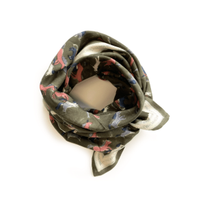 BIG FOULARD LATIKA | Licorne KAKI