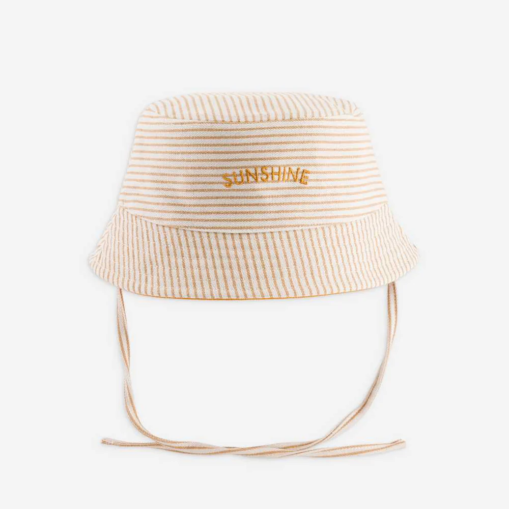 Bob Mini sunshine – ocre striped