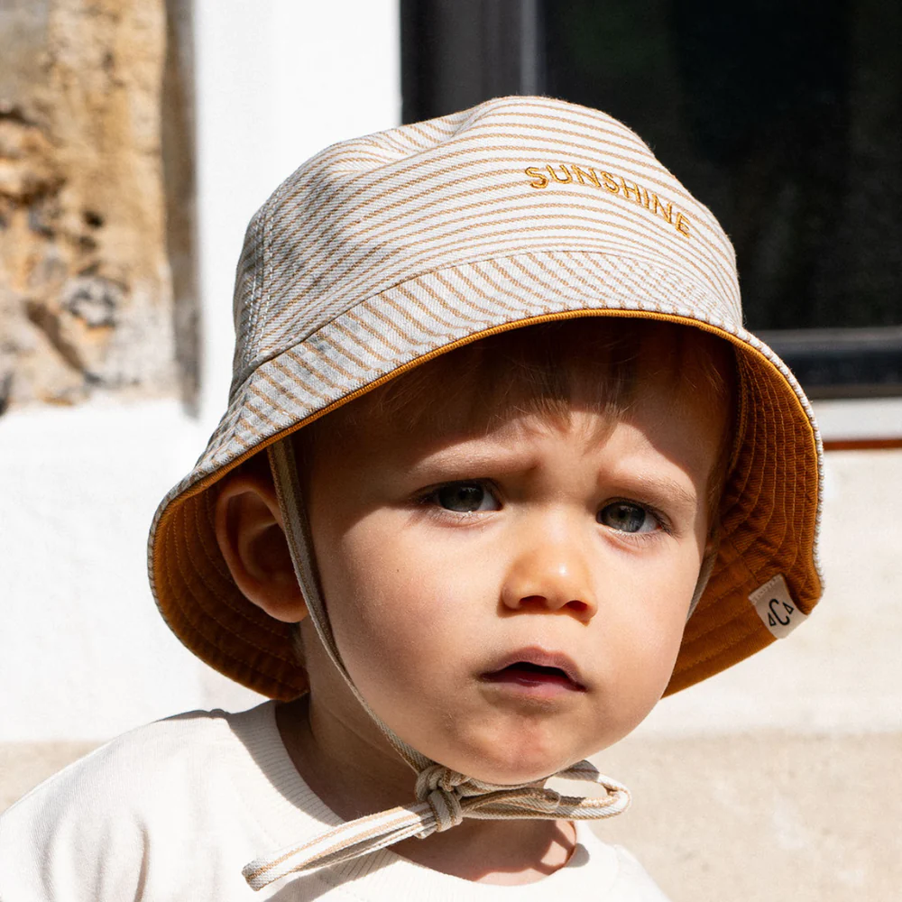 Bob Mini sunshine – ocre striped – Image 2