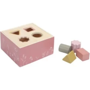 Boite à formes Wild Flowers rose – LD7022 – Little Dutch