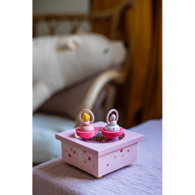 Boite à Musique Dancing Ballerine Rose – Image 2