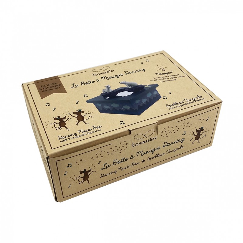 Boite à Musique Dancing Faon & Ours dans la Forêt – Image 4