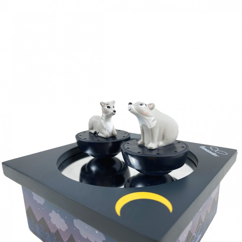 Boite à Musique Dancing Faon & Ours dans la Forêt – Image 7