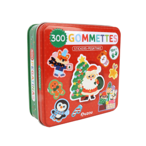 GOMMETTES BOITE METAL | Noel