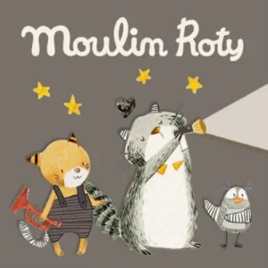 3 disques à histoires Les Moustaches Moulin Roty – 666364