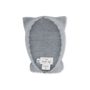 BONNET TRICOTE CHAT | Quarry blue