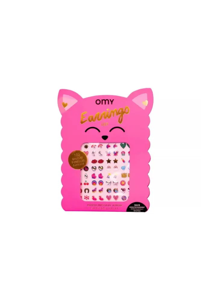 BOUCLES D’OREILLES AUTOCOLLANTES | Lily
