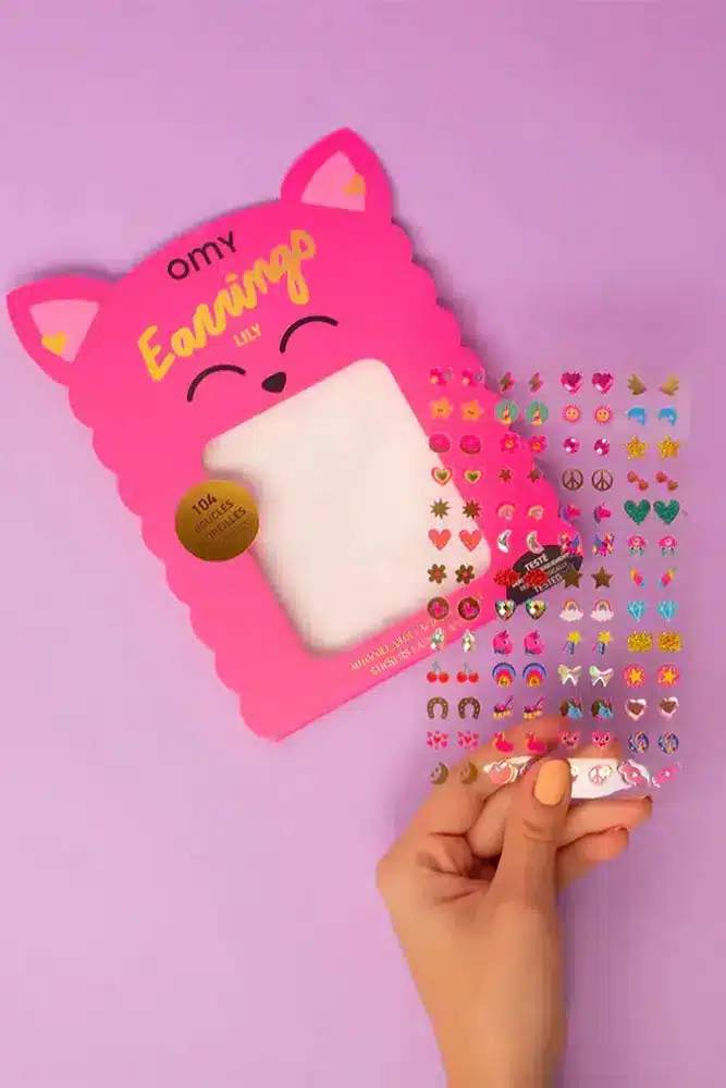 BOUCLES D’OREILLES AUTOCOLLANTES | Lily – Image 2