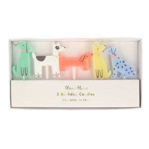 5 bougies chiens