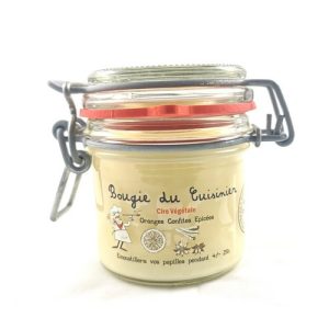 Bougie du cuisinier (oranges confites et épices)