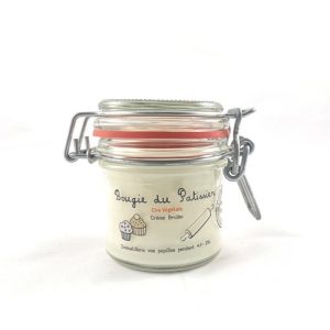 Bougie du pâtissier (crème brûlée)