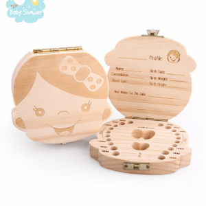 Cadeau bébé : Coffret à dents de lait pour filles