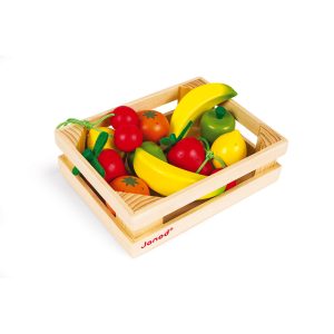 Cagette 12 Fruits en bois –  JANOD – J05610