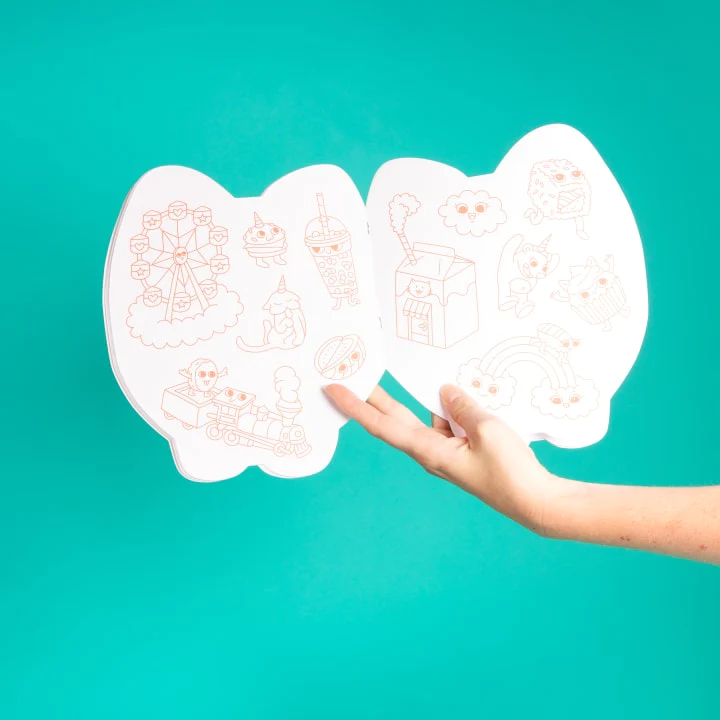 Cahier + Stickers Chat – Image 2