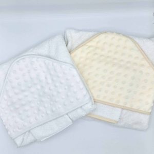 Cape de bain minky personnalisée