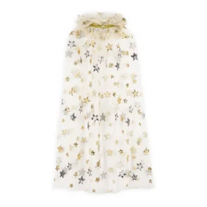 Cape de fée brodée or & argent