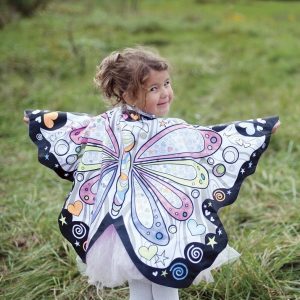 Cape papillion à colorier réversible – 83031 – Great Pretenders