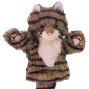 Marionnette Chat tigré  – PC008032