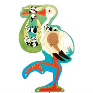 Puzzle contour Cigogne  24 pièces – 6181127