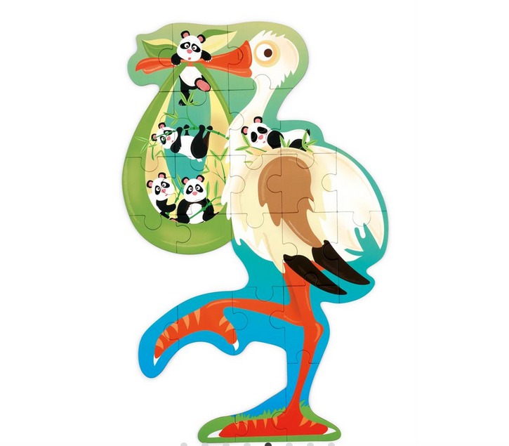 Puzzle contour Cigogne 24 pièces – 6181127