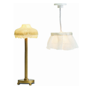 Kit d&rsquo;éclairage lampe à pied et plafonnier- Lundby – L606035