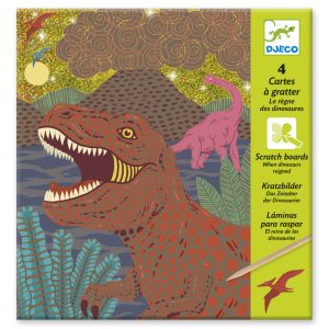 Carte à gratter Dinosaures – DJ09726