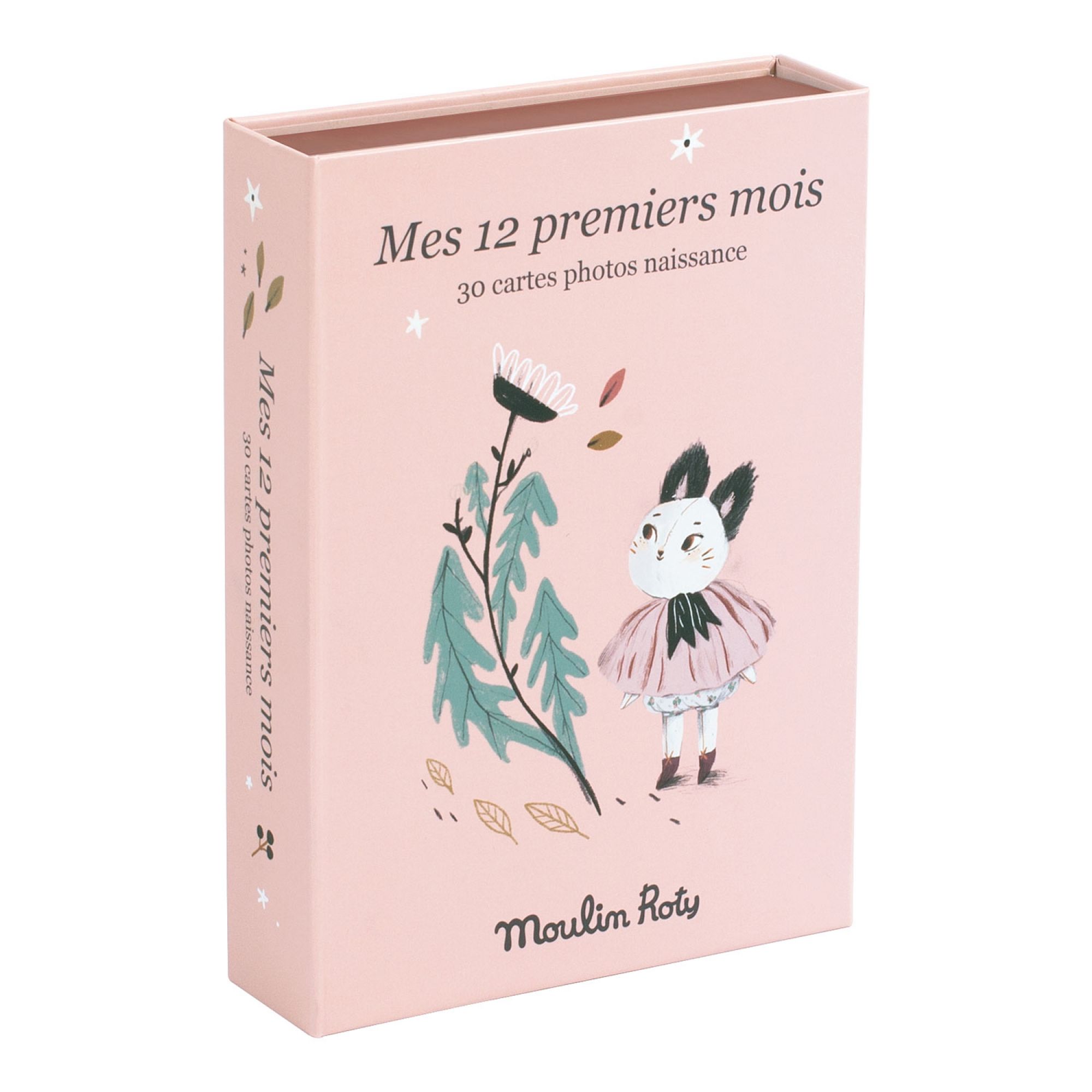 Cartes Mes 12 premiers mois (30 cartes) Après la pluie -Moulin Roty – Image 4