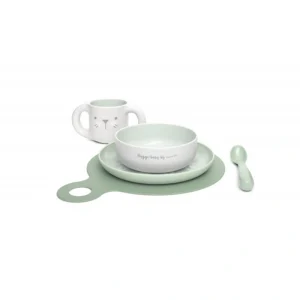 Coffret repas Vert + 6M Hygge baby