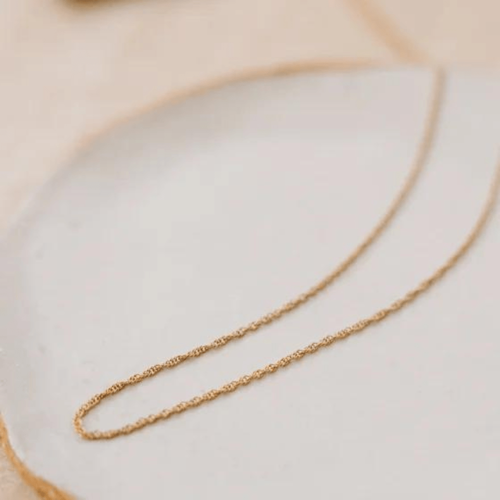 CHAINE TORSADEE | Dorée