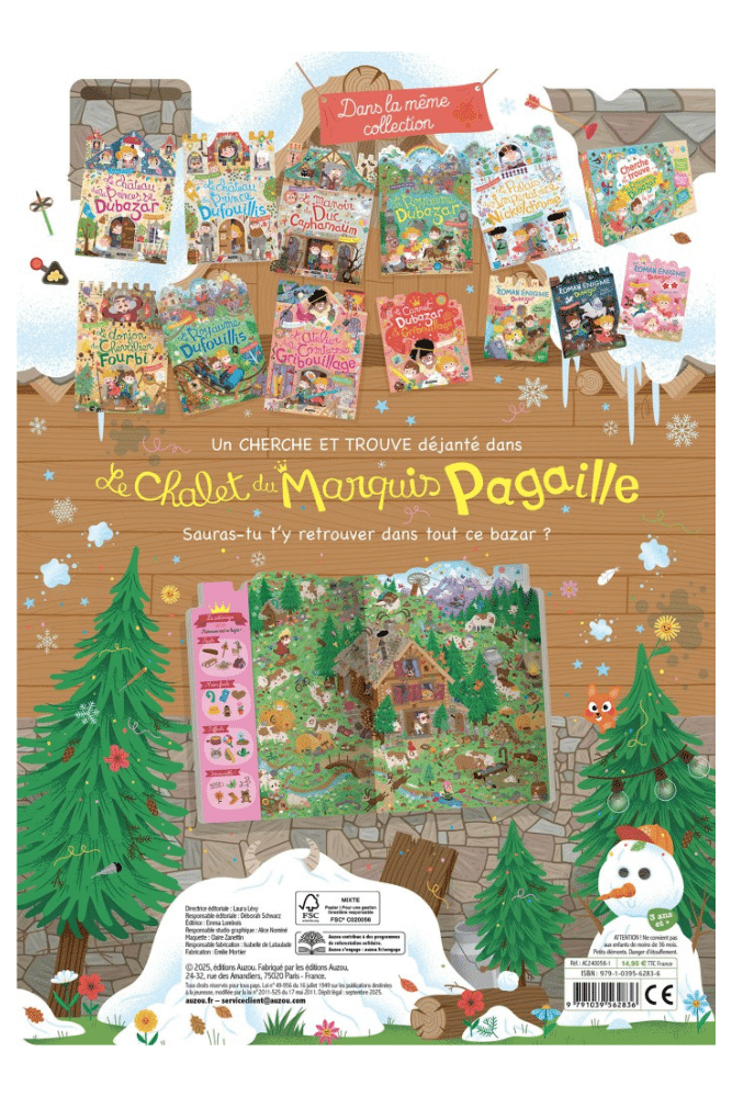 LIVRE CHERCHE ET TROUVE | Le chalet du marquis pagaille – Image 3