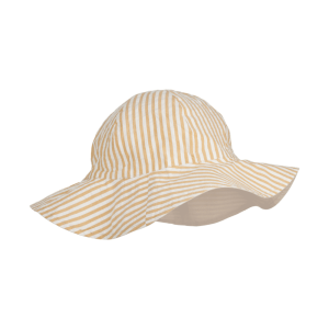 CHAPEAU SUN REVERSIBLE | Sable blanc