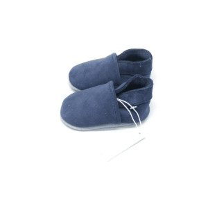 CHAUSSON CUIR BEBE | Bleu