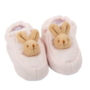 Chaussons Lapin 0-2 ans – Lin Rose Poudré